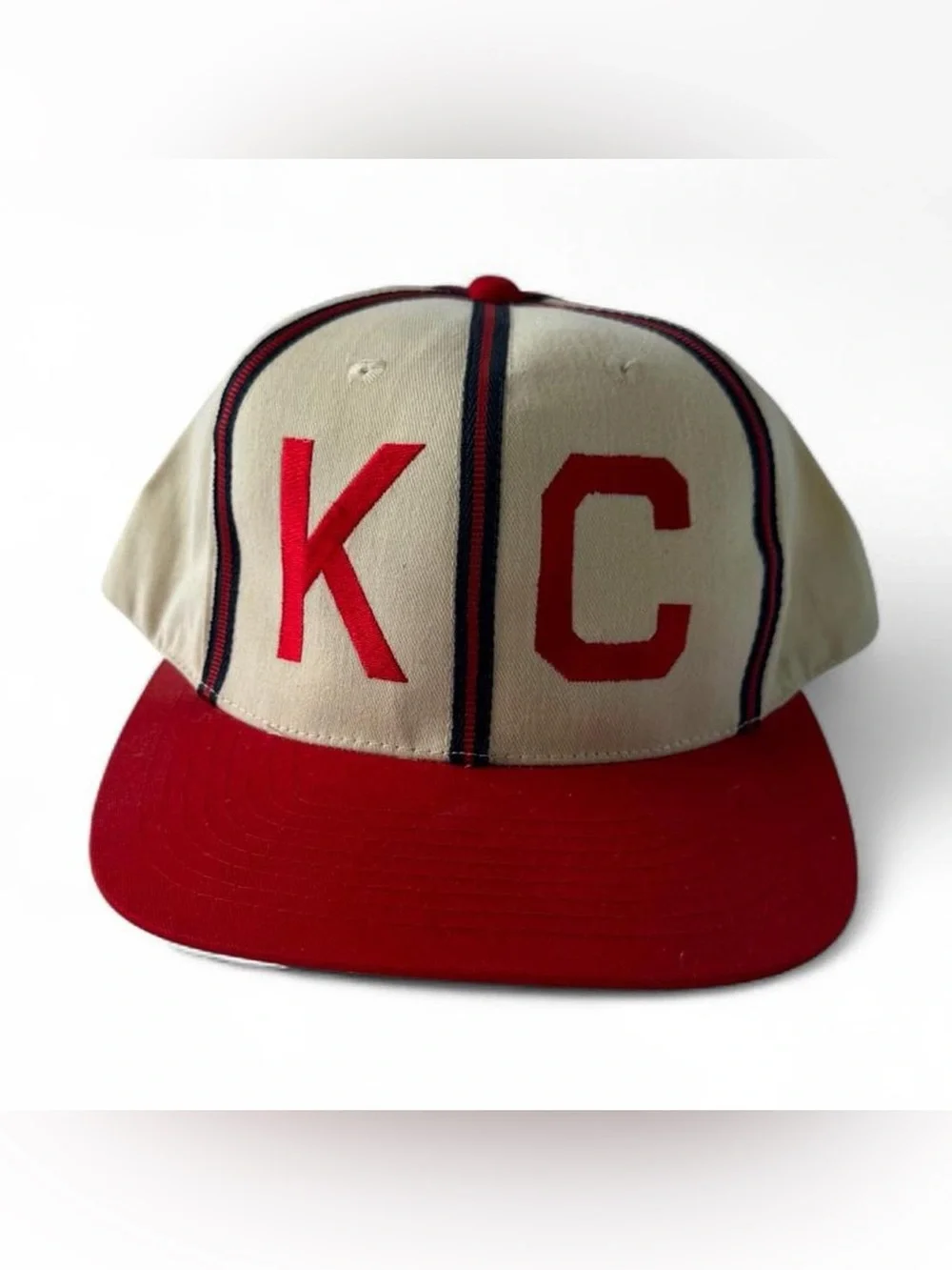 Vintage 90s Kansas City Monarchs First Union Snapback Baseball Hat Negro Leagues